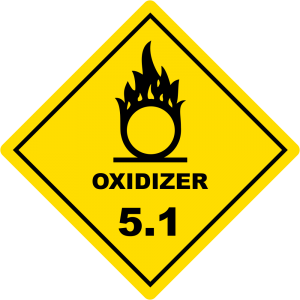 Oxygen Hazard Symbol