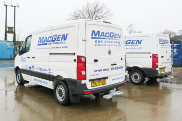 Macgen Power Generation vehicles